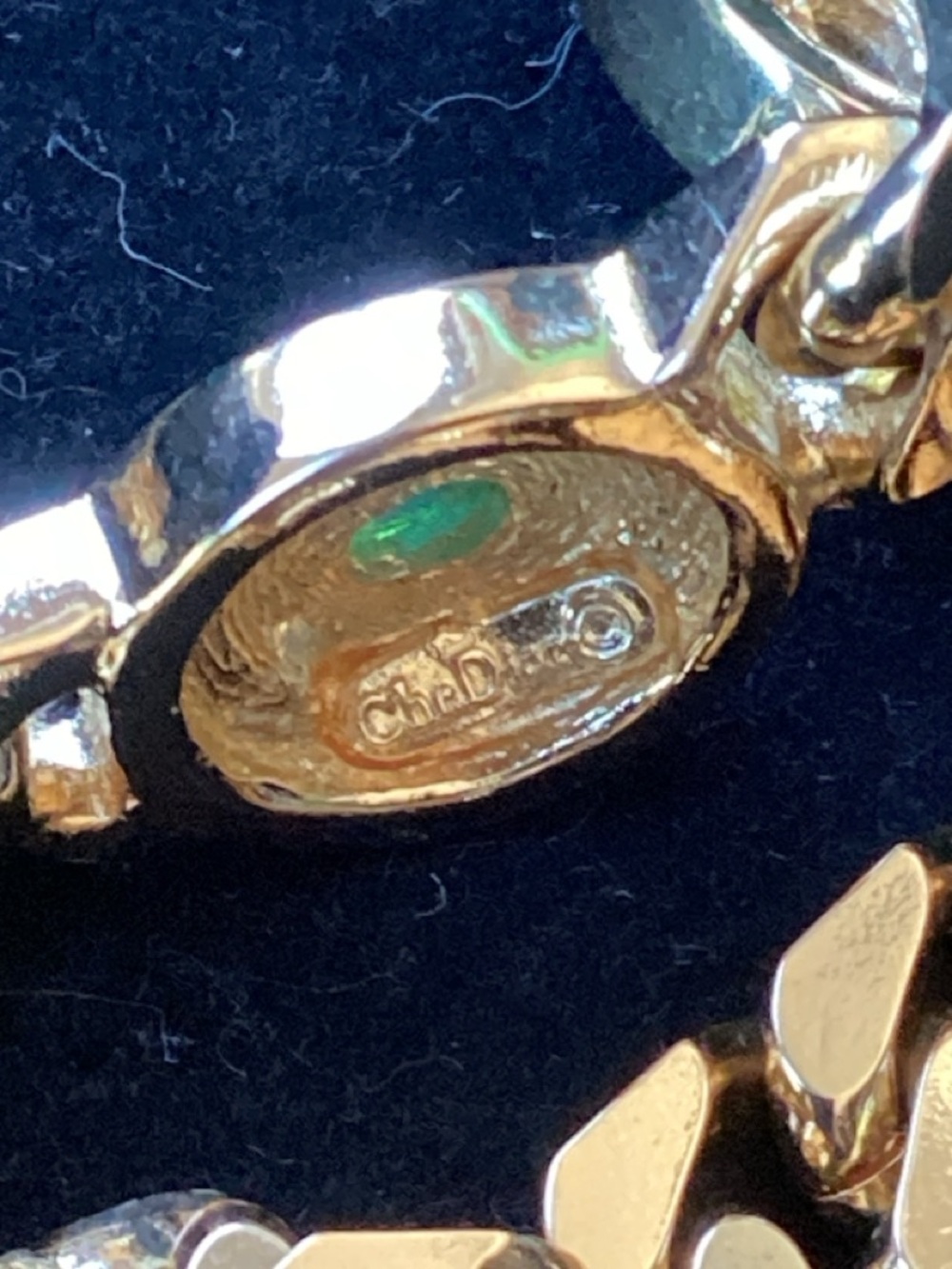 Vintage 70’s Christian Dior Multi-Cabochon Necklacd - Picture 6 of 11
